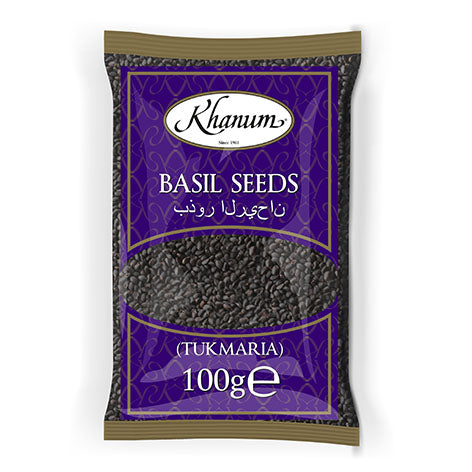 Khanum Basil Seeds Tukmaria 20x100g BBE 03 2024